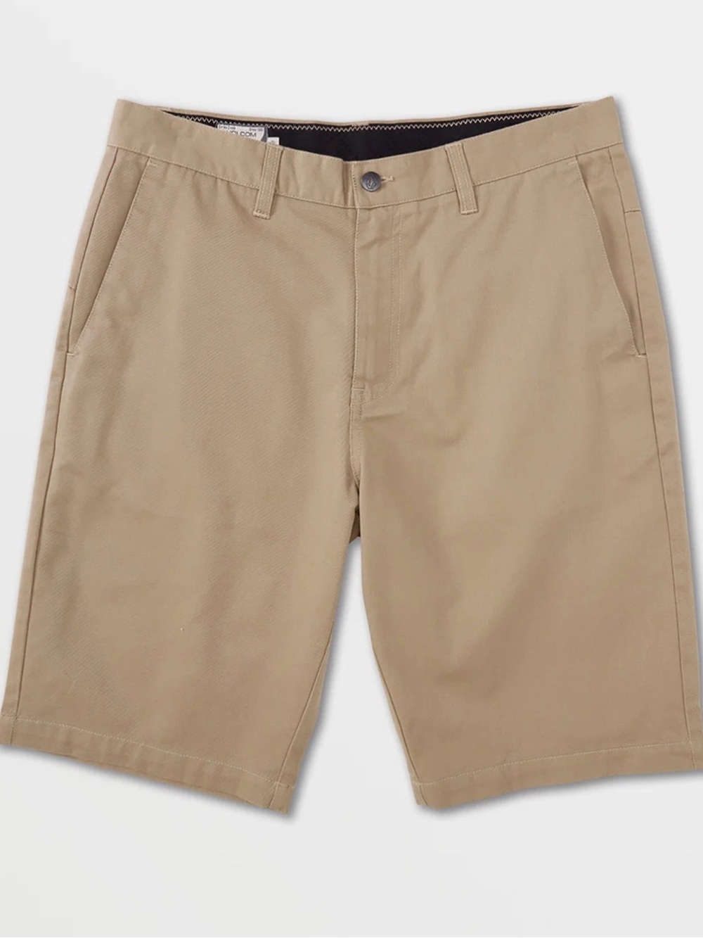 NWOT Volcom V Monty Shorts Khaki Flat Front Size 29